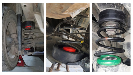 Newtech Ground Clearance Kit® for SUZUKI S-Presso – Rear Lift Kit (Set of 2 Pcs)