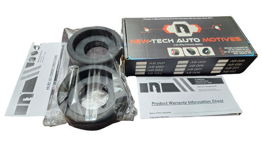 Newtech Ground Clearance Kit® for CHEVY CRUZE – Rear Lift Kit (Set of 2 Pcs)