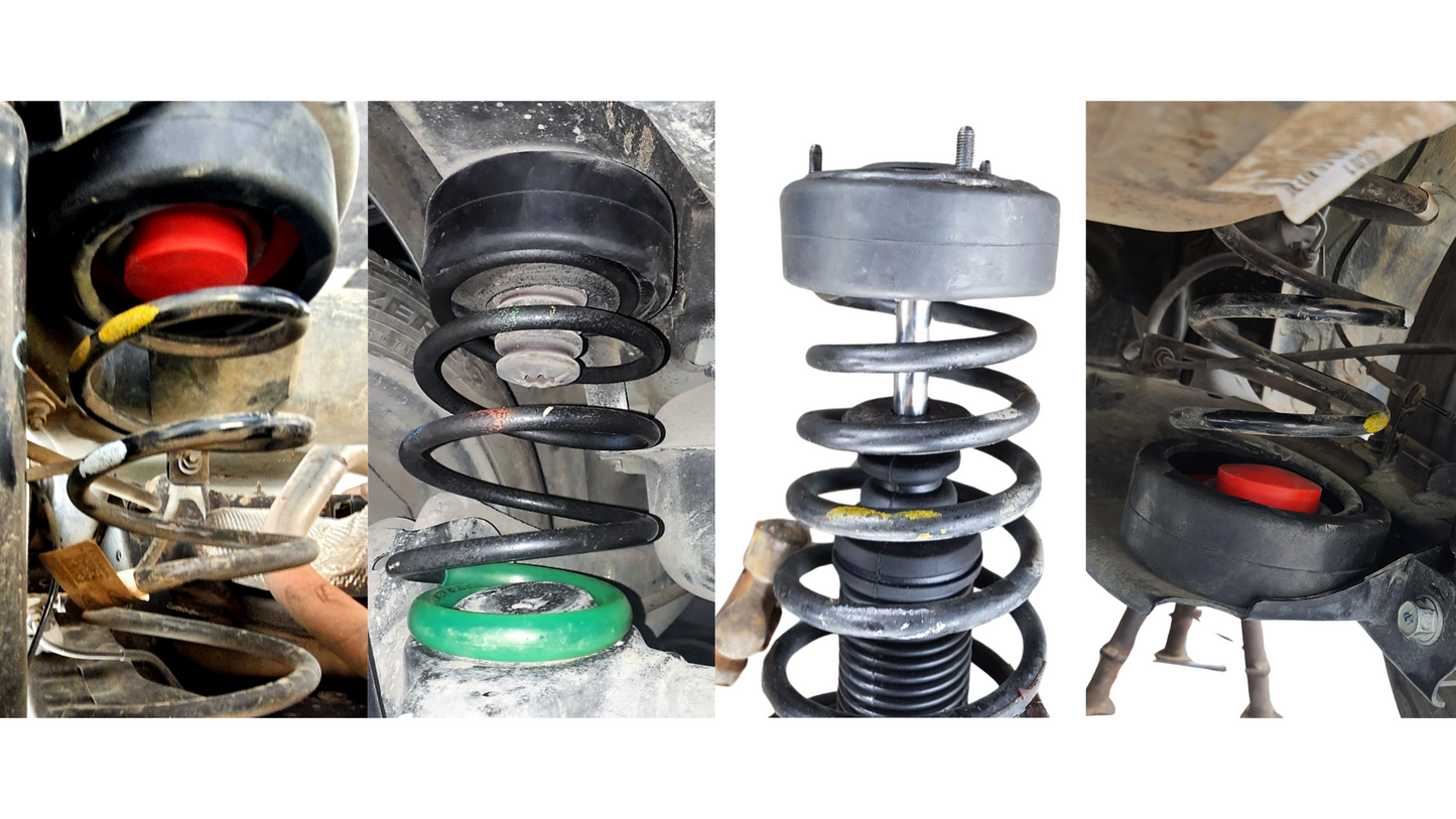 Newtech Ground Clearance Kit® for HONDA Amaze (n) – Rear Lift Kit (Set of 2 Pcs)