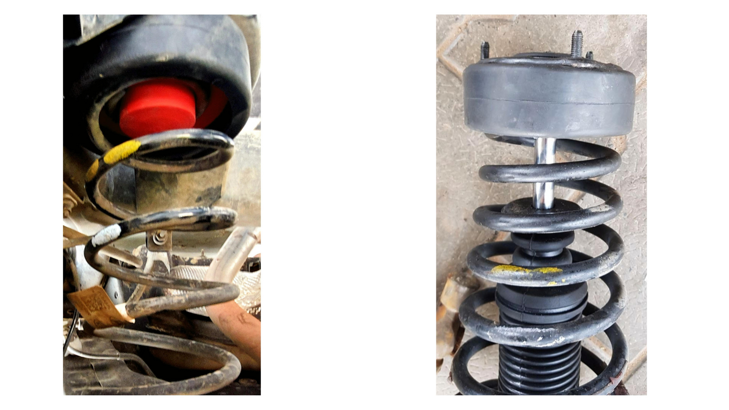 Newtech Ground Clearance Kit® for HYUNDAI Creta (facelift) – Rear Lift Kit (Set of 2 Pcs)