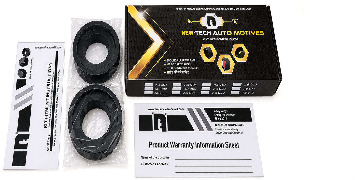 Newtech Ground Clearance Kit® for Mitsubishi Outlander – Rear Lift Kit (Set of 2 Pcs) - Front not required