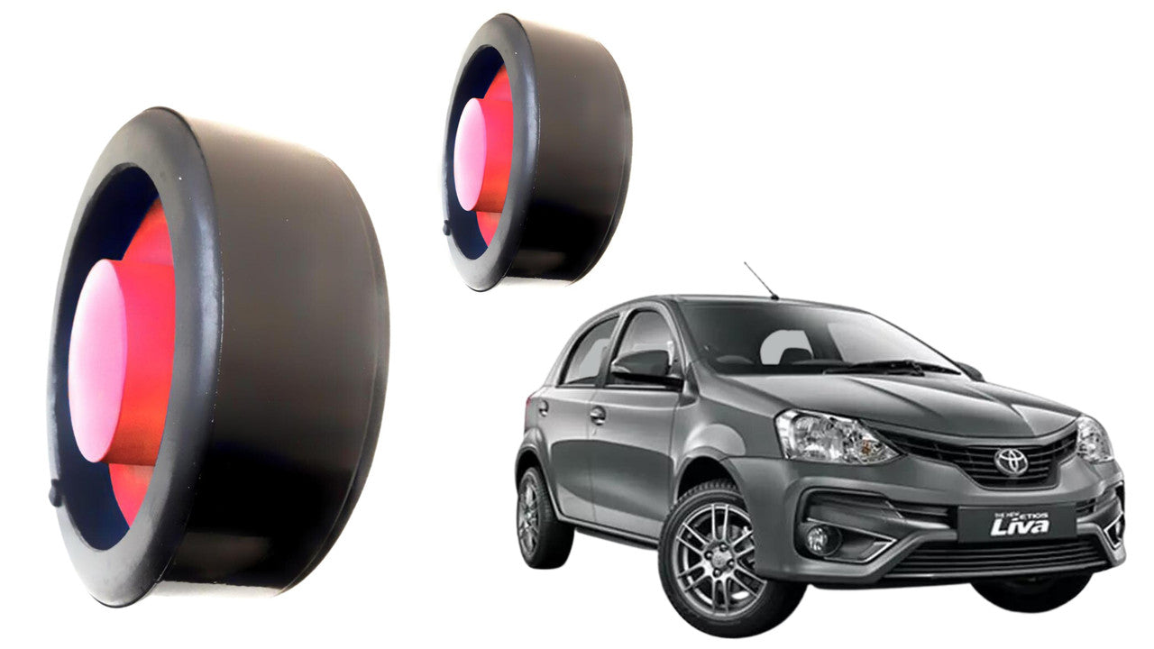 Newtech Ground Clearance Kit® for TOYOTA Etios Liva – Rear Lift Kit (Set of 2 Pcs)