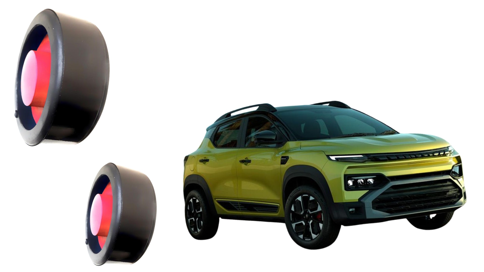 Renault Kiger facelift Ground Clearance Kit (Rear) | Improve Ride ...
