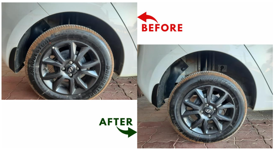 Newtech Ground Clearance Kit® for HYUNDAI Creta (facelift) – Rear Lift Kit (Set of 2 Pcs)