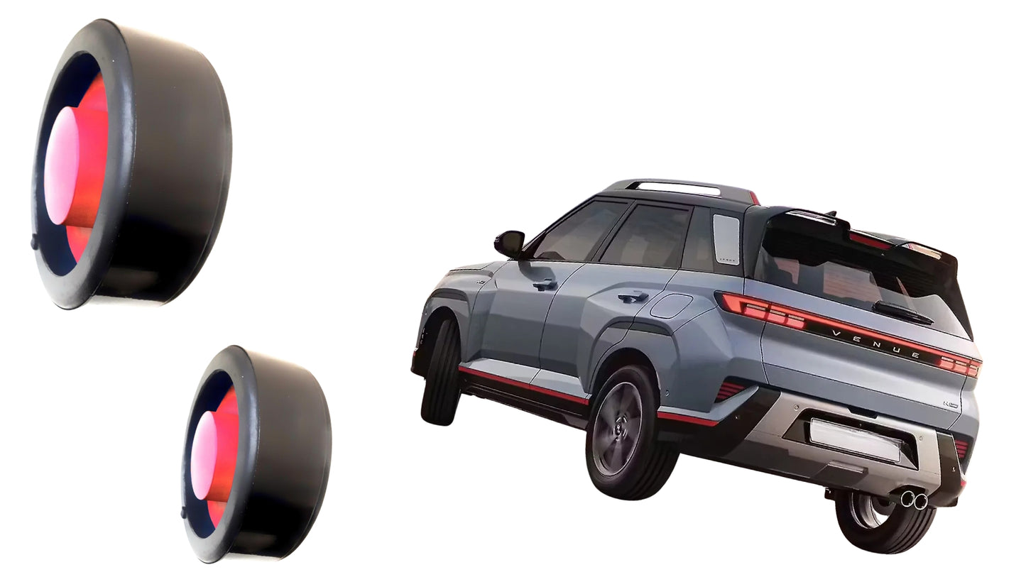 Newtech Ground Clearance Kit® for Hyundai Venue (n) N Line – Rear Lift Kit (Set of 2 Pcs)