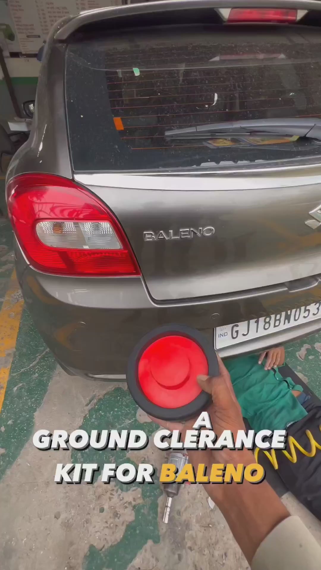 Load video: Suzuki Baleno Ground Clearance Kit